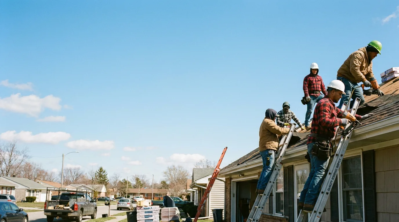 Roofing in Hollandale, WI near me